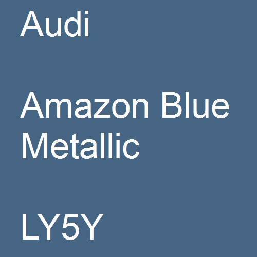 Audi, Amazon Blue Metallic, LY5Y.